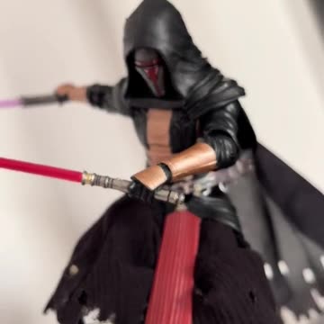 posing darth revan 😮‍💨 #figtok #fyp #toys #actionfigures #shfiguarts #hasbro #fypシ #posing #actionfi