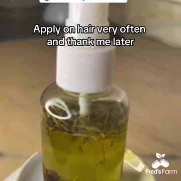 Grow & strengthening your hair