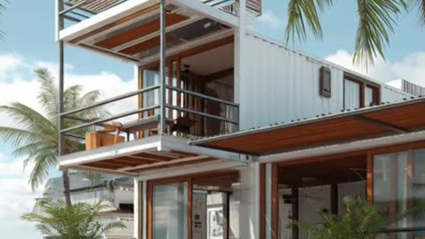 Tropical Container House Escape