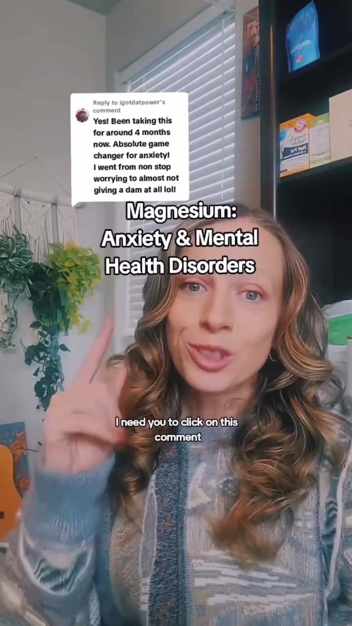 MAGNESIUM: ANXIETY, MENTAL HEALTH DISORDERS