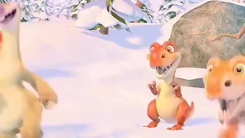 ice age 3:sid 🤩as mommy of the dinosaurs 🦕 🦖