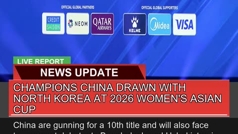 Champions China Drawn with North Korea at Wom