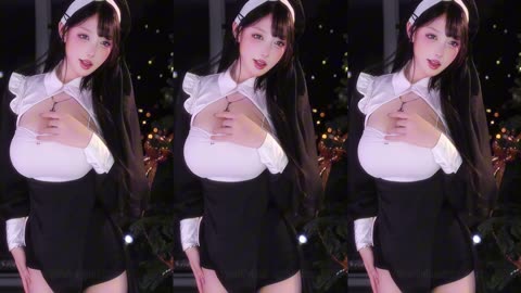 Korean girl sexy dancing in livestreaming 🩰