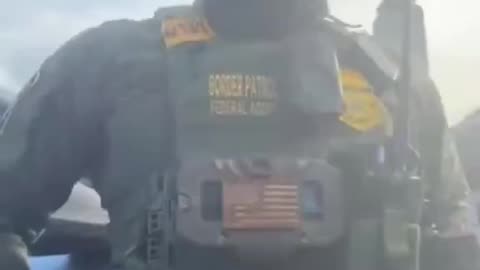 Another liberal woman chasing federal agents down and making the roads dangerous