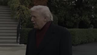 President Trump Gaggles with Press Before Departing the White House, Nov. 22, 2025