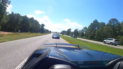 Riding in a Lamborghini Huracan
