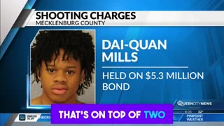 An 18 year-old in Charlotte NC is being held on a staggering $5.3 MILLION bond after he was charged