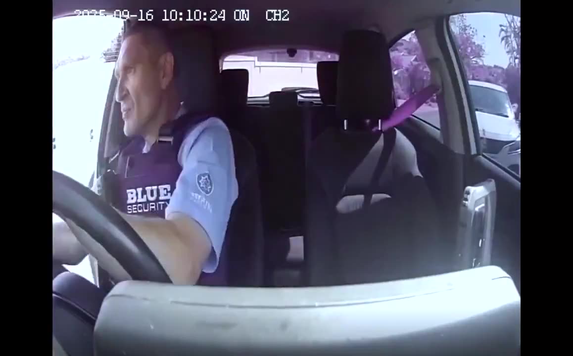 Not a good day to be a security officer