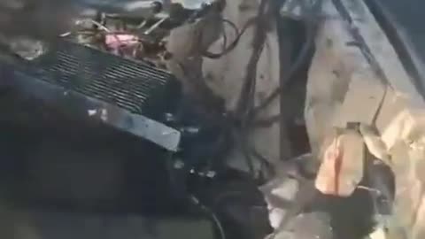 💥🚜 Ukraine Russia War | Destroyed Ukrainian Humvee on the Frontline | RCF