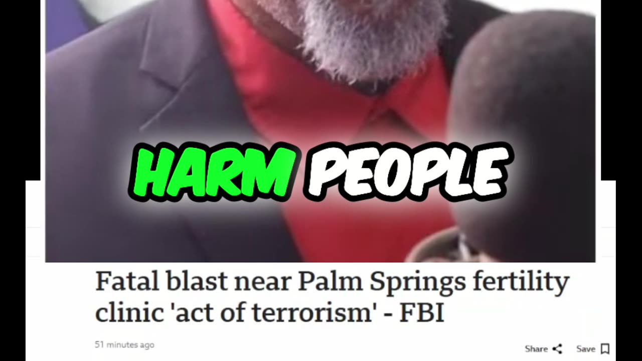 Palm Springs Terror: Beyond 'Orange Man Bad' Blame!