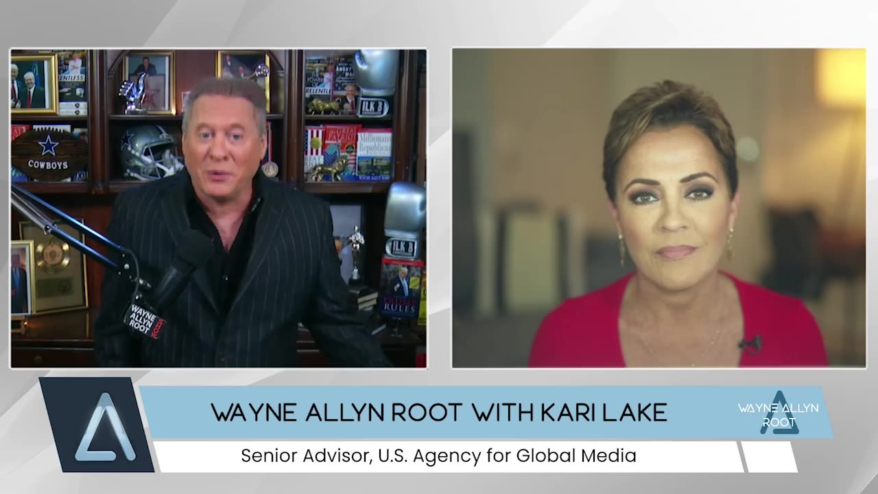 Wayne Allyn Root speaks with Kari Lake