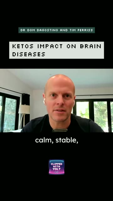 Keto Diet: Mental Health Miracle - Dr Dom DAgostino and Tim Ferriss #mentalhealth #ketogenicdiet