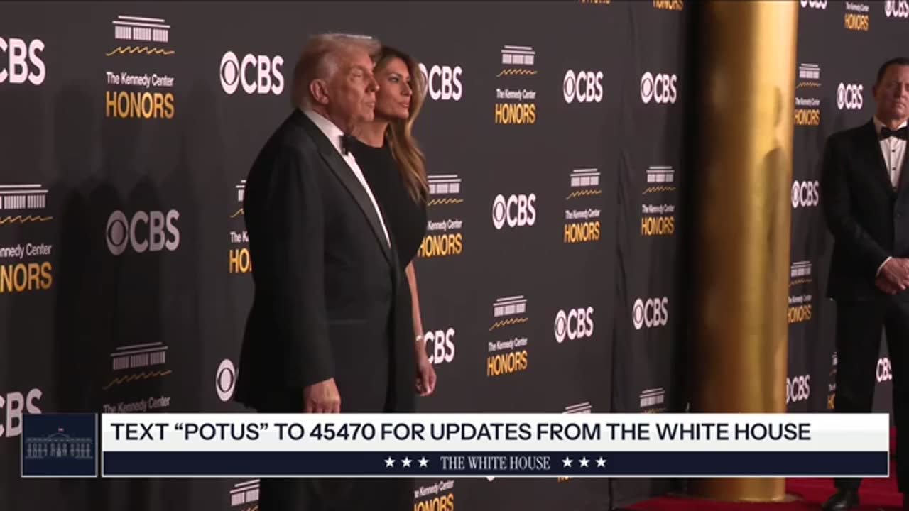 President and First Lady at the Kennedy Center