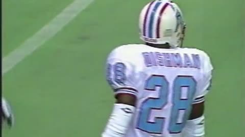 1990 HOUSTON OILERS AT SEATTLE SEAHAWKS