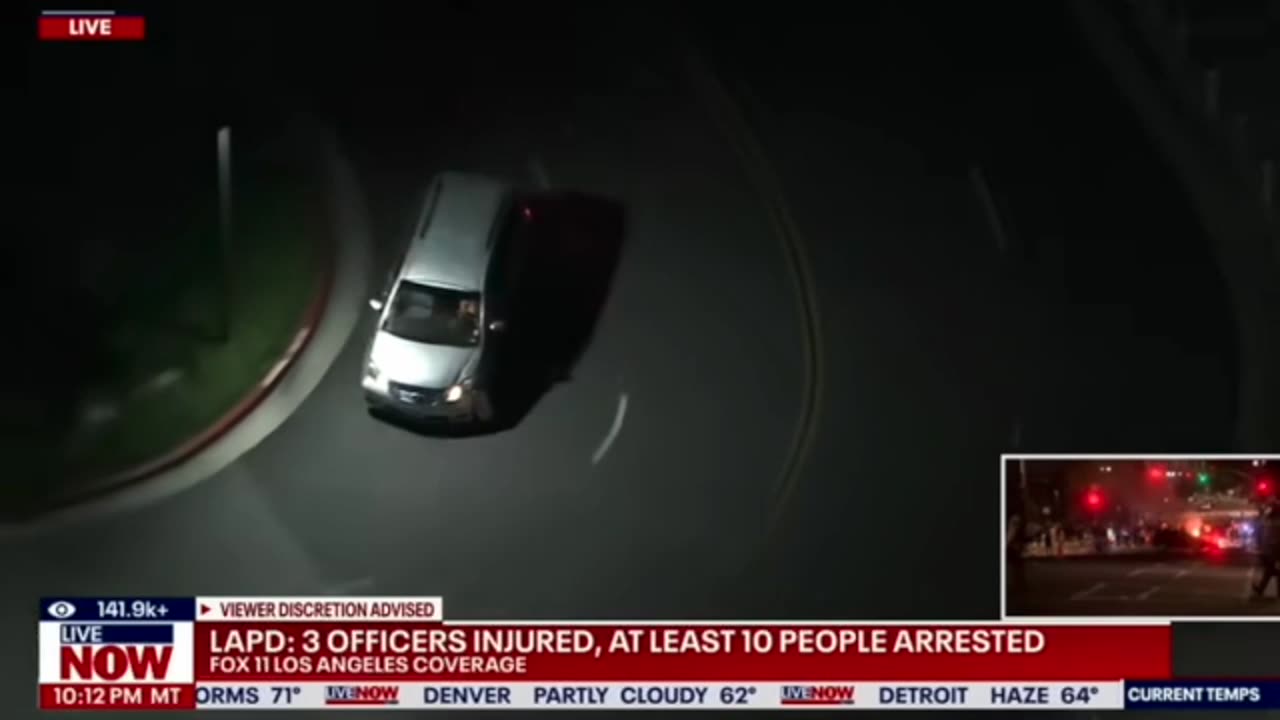 Reverse Donut Man at LA Protest Arrested And Identified As 27year-old William Kelly of Los Angeles