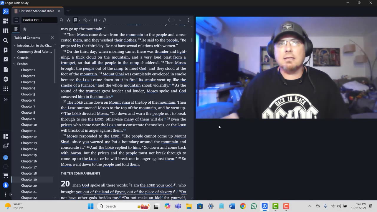 God comes down and touches the earth [The Bride of Christ]