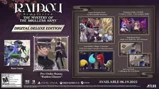 RAIDOU Remastered The Mystery of the Soulless Army Opening Movie