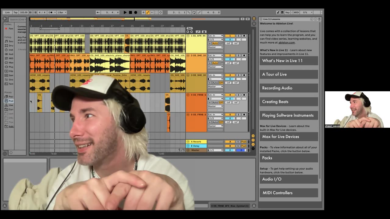 Making a Track on Splice