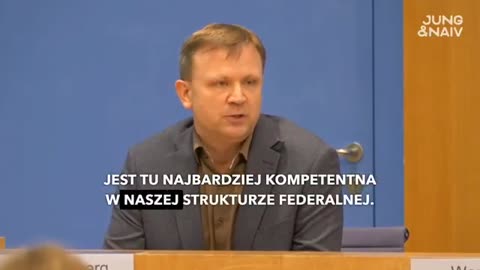 KONFERENCJA PRASOWA NIEMIECKIEGO RZĄDU - SPRAWA ODKRYCIA ROPY W POLSCE