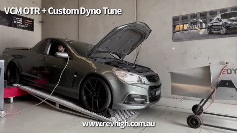 VF SV6 Ute Tuned with VCM OTR + Crackle & Pop | Dyno Tune Special