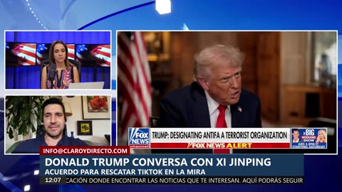 EN VIVO Y EN ESPAÑOL:TRUMP CONVERSA CON XI JINPING PARA SALVAR TIKTOK , DIA NACIONAL DE KIRK