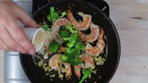 Keto Sesame Shrimp Stir Fry Recipe