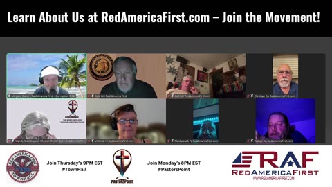 RAF #TOWNHALL Charlie Kirk Tribute and Corruption Pillar Updates