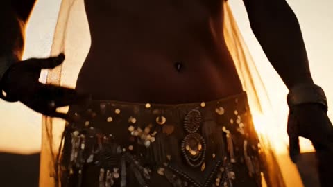 Desert Queen Belly Dance 🏜️ | Arabian Nights Vibes | Zaya Bliss