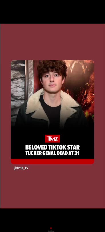 Rip to tiktok star tucker genal 🙏🕊🕯⚰️🪦12/22/25