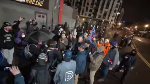 BREAKING 🚨 Several Antifa members have been unmasked tonight in Portland.
