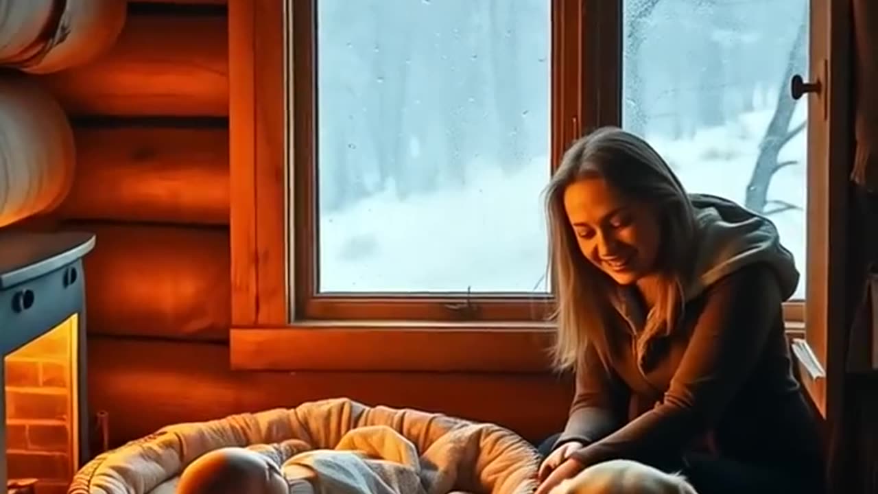 Courageous Puppy Saves Infant from a Raging Snowstorm!