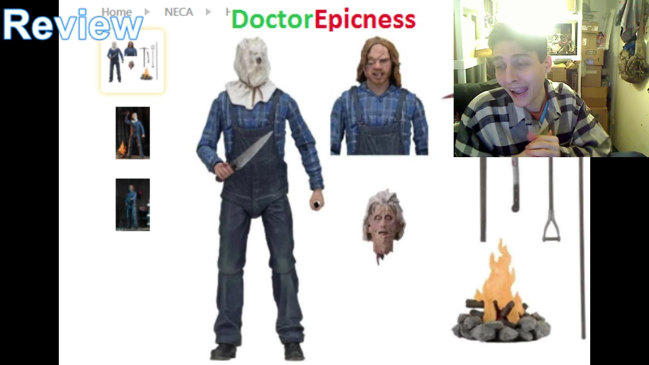 Review Of The Friday the 13th Part 2 Jason Voorhees Action Figure