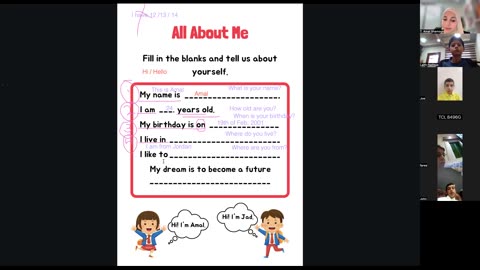 Introducing yourself Class (3)