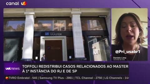 Daniela Lima – O ministro do STF Dias Toffoli tem redistribuído casos relacionados ao Banco Master para a primeira instância da Justiça Federal. Foi assim, por exemplo, com o de Nelson Tanure e com o do ex-presidente da RioPrevidência, preso nesta s