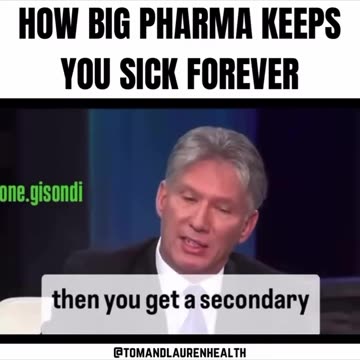 How Big Pharma keeps you perpetually ill.