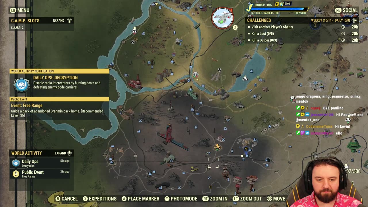 Fallout 76 🔴 Dailys & Fishing