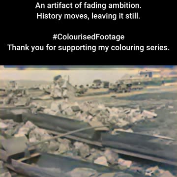 1944 Prototype Battle Sled Military Innovation Lost #ColourisedHistory