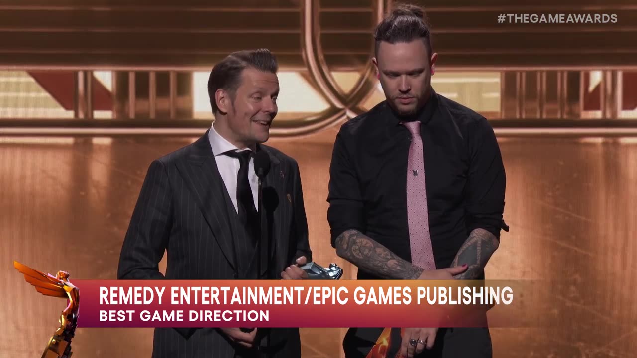 Alan Wake 2 Wins Best Game Direction at The Game Awards 2023