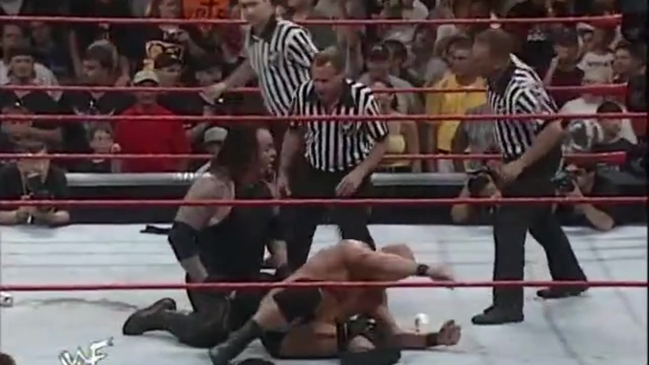 Steve Austin vs the undertaker on raw