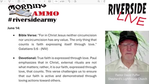 riverside Morning Ammo Daily Devotional 6.14.25