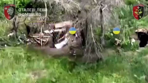 Ukrainian Assault on Russian Dugout