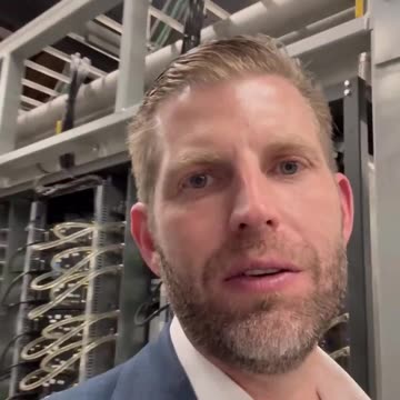 Eric Trump Reveals the 'American Bitcoin' Mining Facility