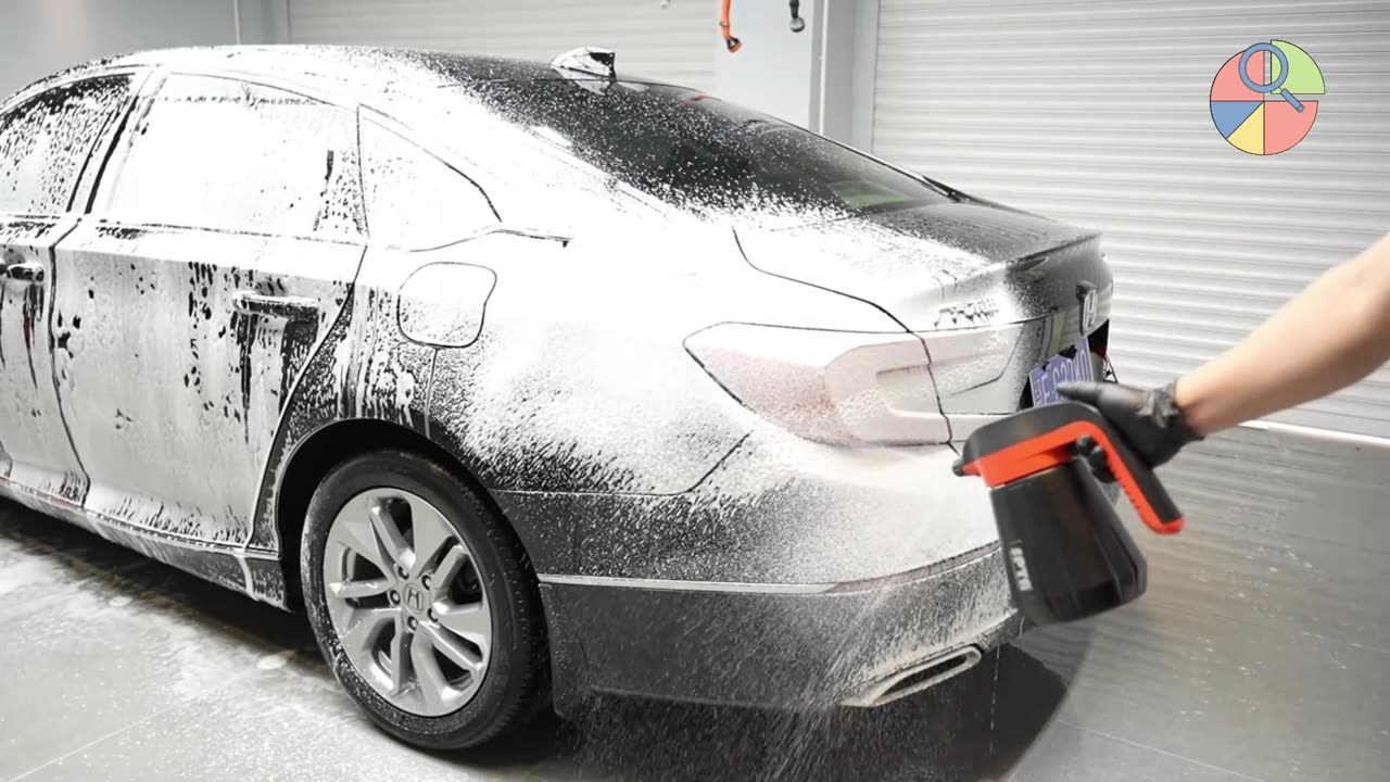 Powerful Cordless Car Foam Sprayer! | SPTA 2.25L Electric Soap Sprayer Review