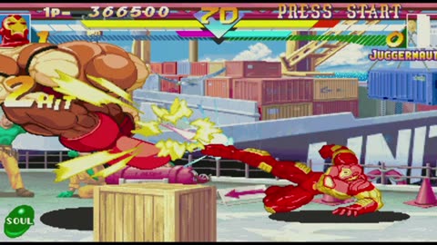 Iron Man vs Juggernaut