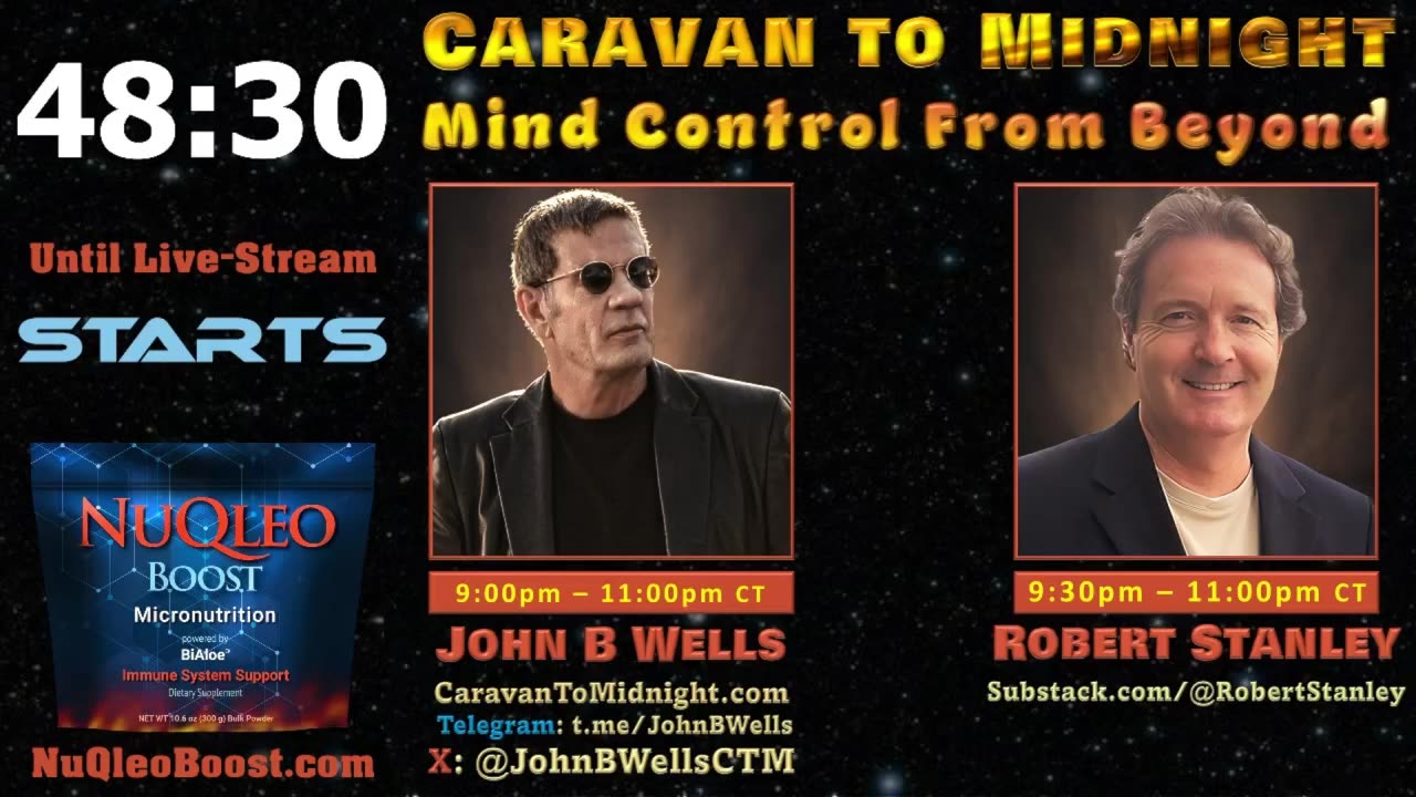 Mind Control from Beyond - John B Wells LIVE