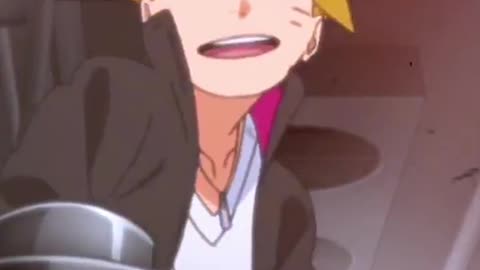 _Boruto's Heroic Act_ Saving a Friends from a Train Disaster_