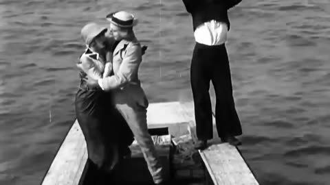 charlie chaplin funny diving