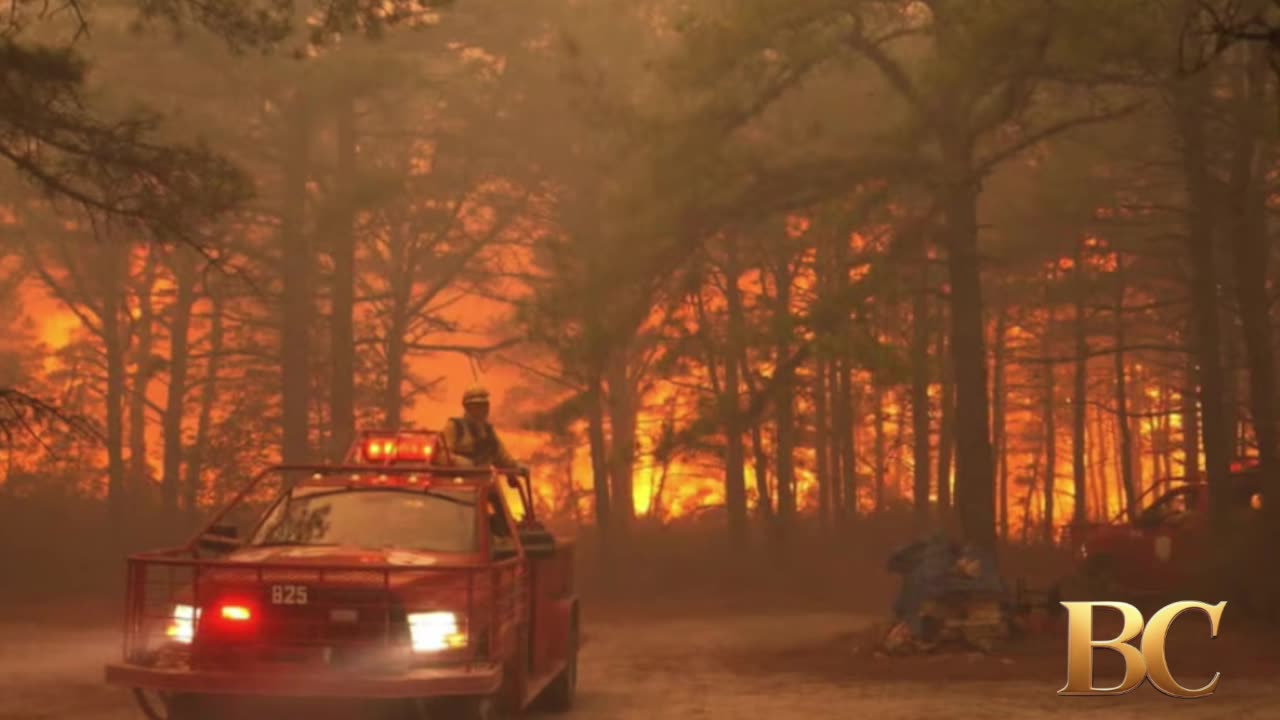 Teen charged with allegedly starting massive New Jersey wildfire