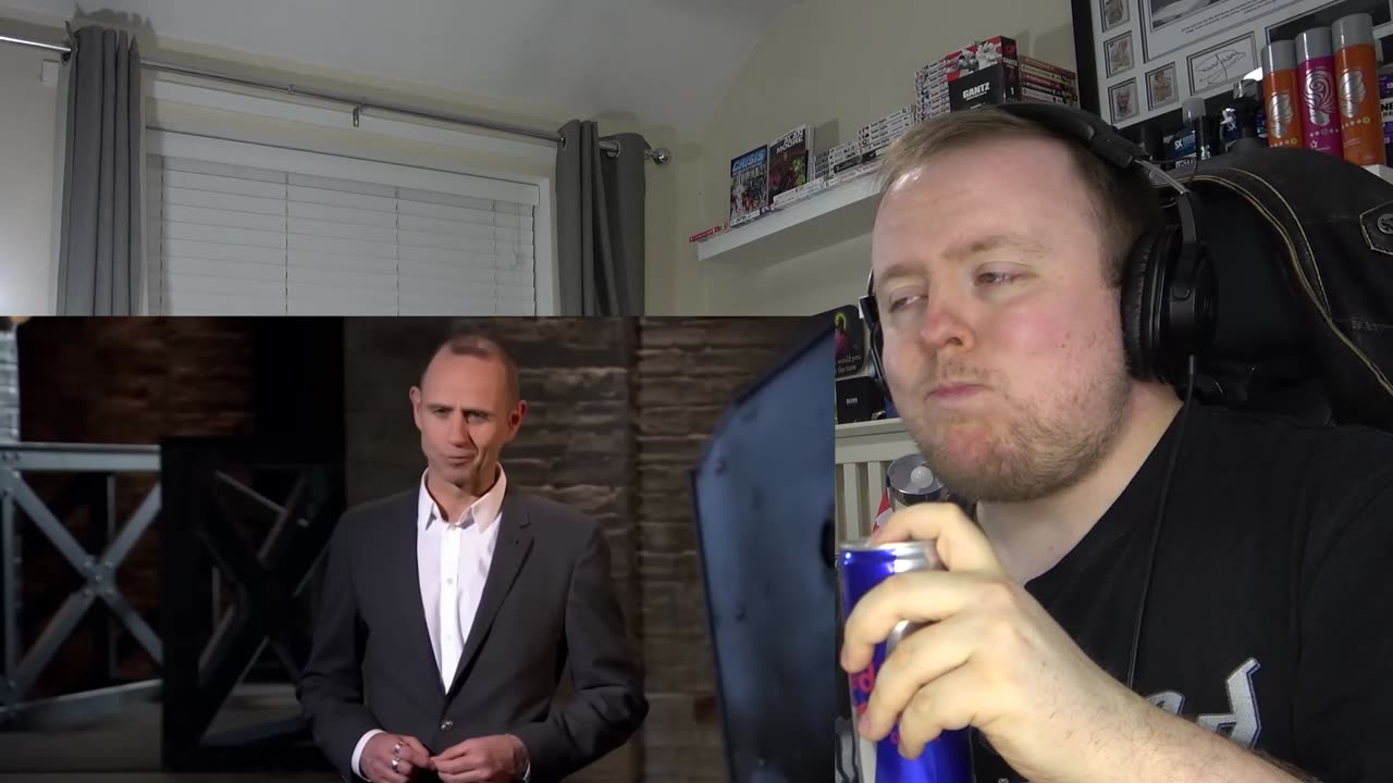 Business owner reacts to Ice cold defrosting rock saleswoman