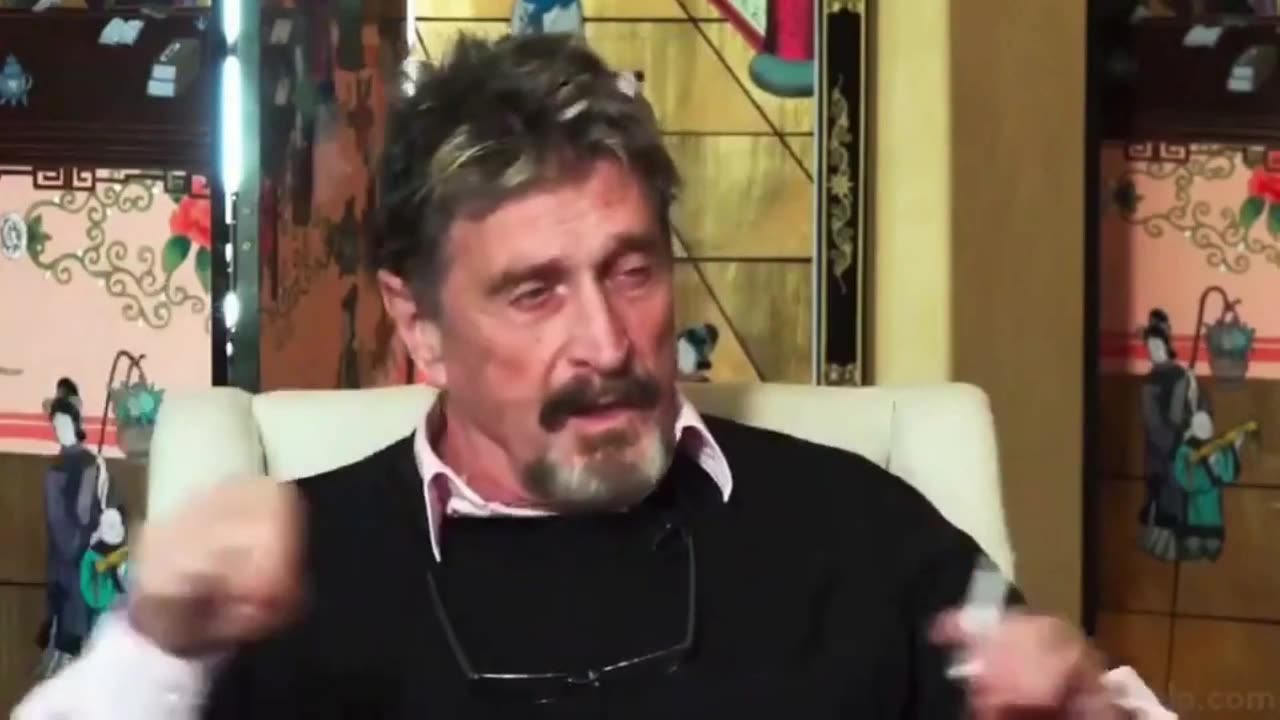 John McAfee's Final Voice Message Plus Views on Deep State and Trump